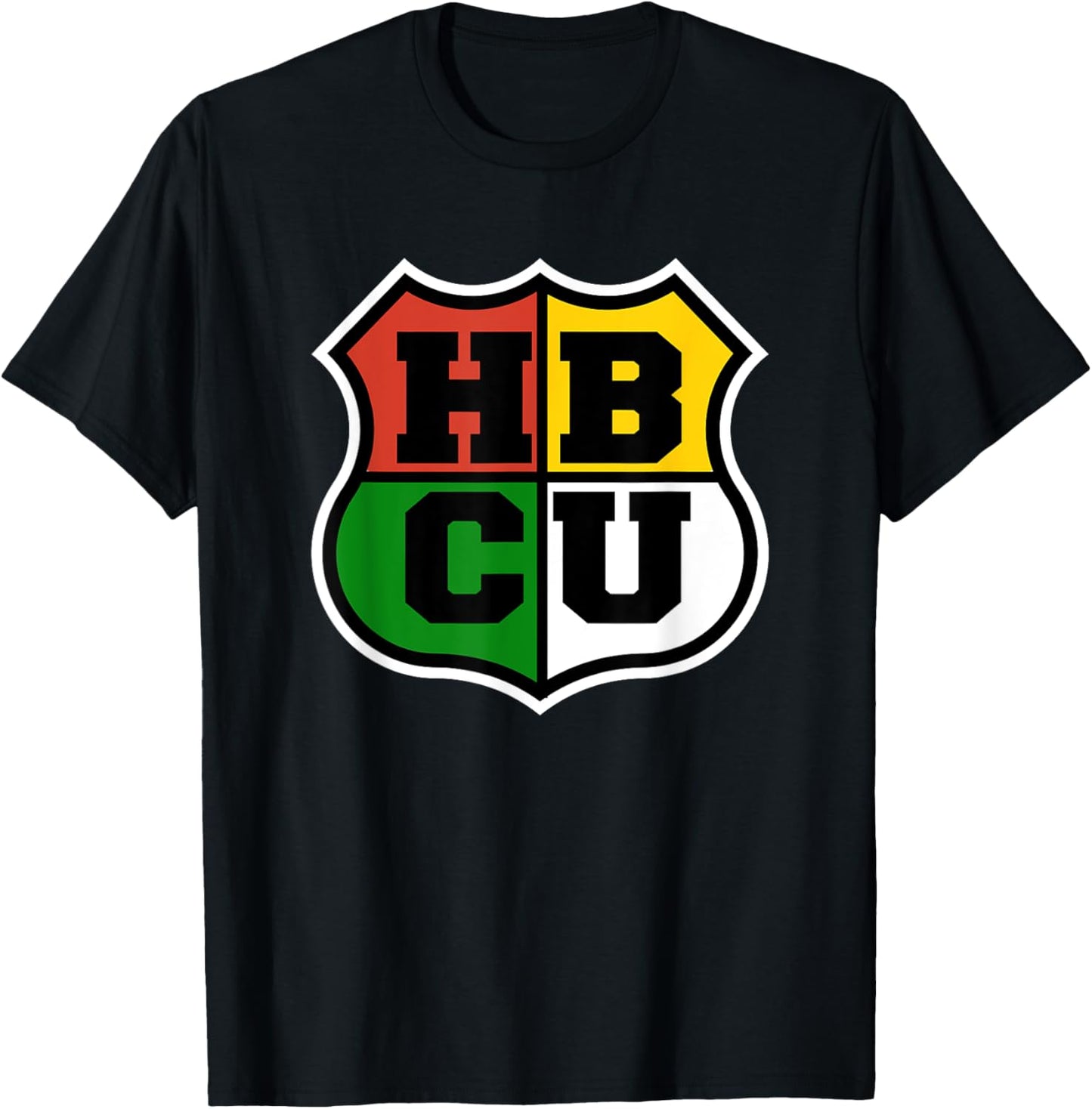HBCU Badge T-Shirt - T-Shirt | Black