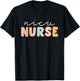 NICU Nurse Neonatal ICU Nurse Infant Care Specialist Newborn T-Shirt - T-Shirt | Black