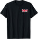 Union Jack Flag United Kingdom Great Britain T-Shirt - T-Shirt | Black