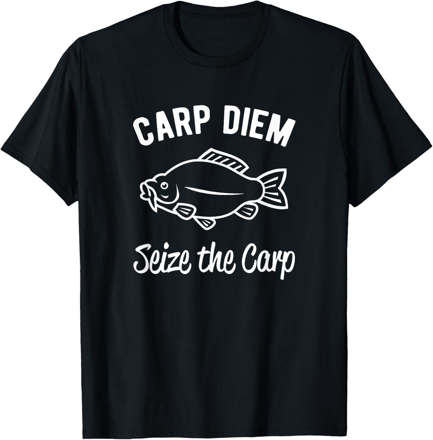 Carp Diem seize the carp T-Shirt - T-Shirt | Black