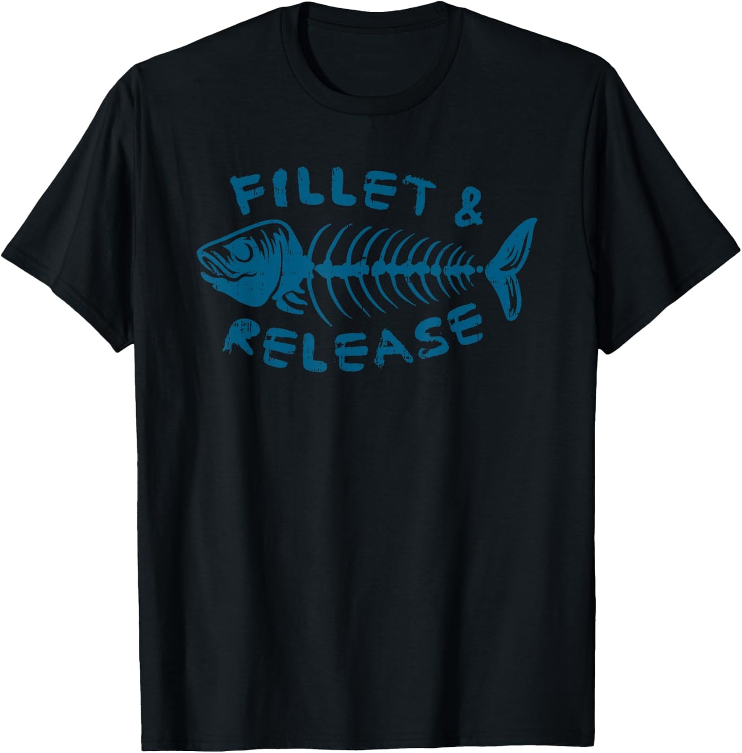 Fillet and Release for statement of sport T-Shirt - T-Shirt | Black