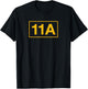11A Infantry Officer T-Shirt - T-Shirt | Black