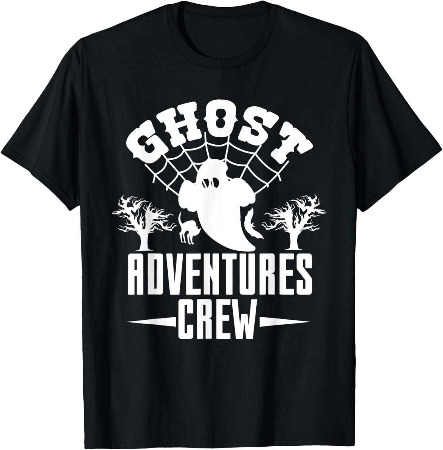 Ghost Adventures Crew Halloween Ghost Lovers T-Shirt - T-Shirt | Black