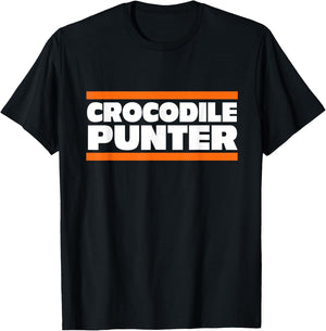 Crocodile Punter T-Shirt - T-Shirt | Black