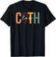 Cath Lab Boho Cath Lab Technologist Cath Laboratory Tech T-Shirt - T-Shirt | Black