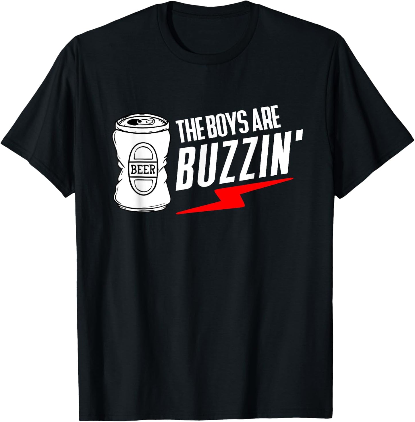 The Boys are Buzzin | Hanging with the Boys T-Shirt - T-Shirt | Black
