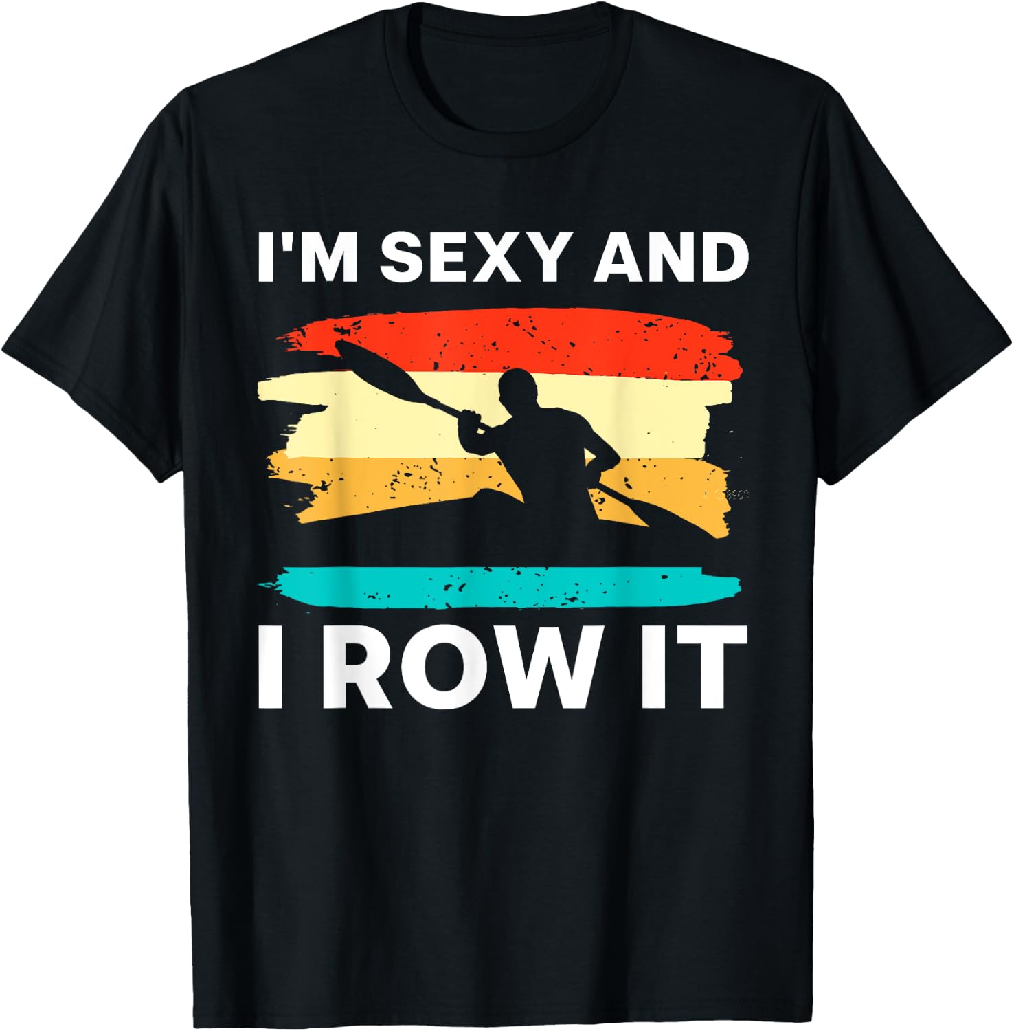 Funny Kayak Design Women Kayaker Boat Kayak Lover T-Shirt - T-Shirt | Black