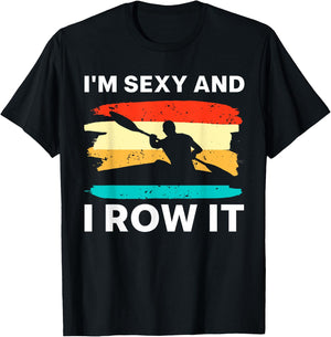Funny Kayak Design Women Kayaker Boat Kayak Lover T-Shirt - T-Shirt | Black