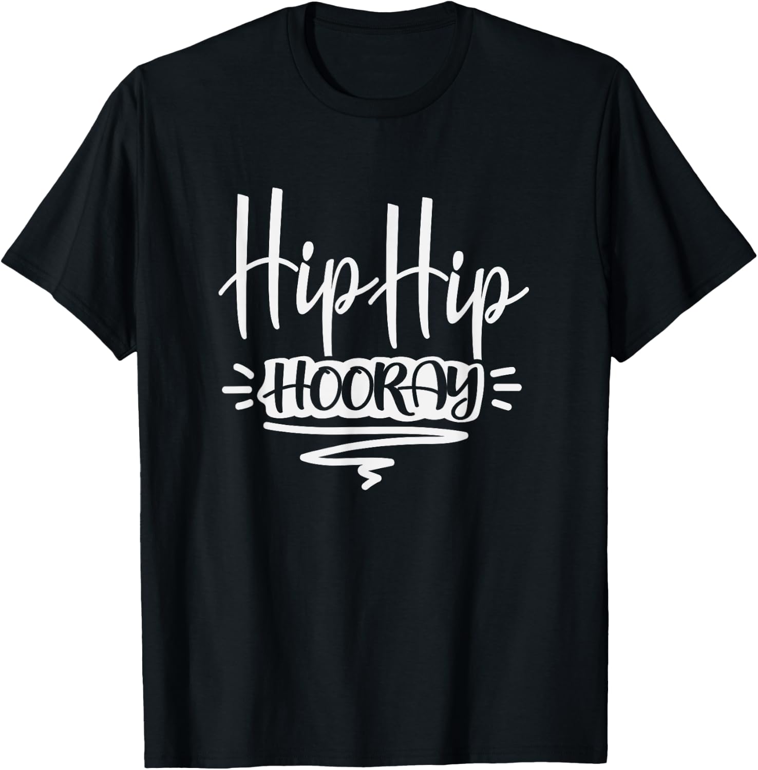 Funny Recovery Get Well Soon Gifts Men Women Kids Hip Hip Hooray After Replacement Surgery Recover Gag Gift T-Shirt - T-Shirt | Black