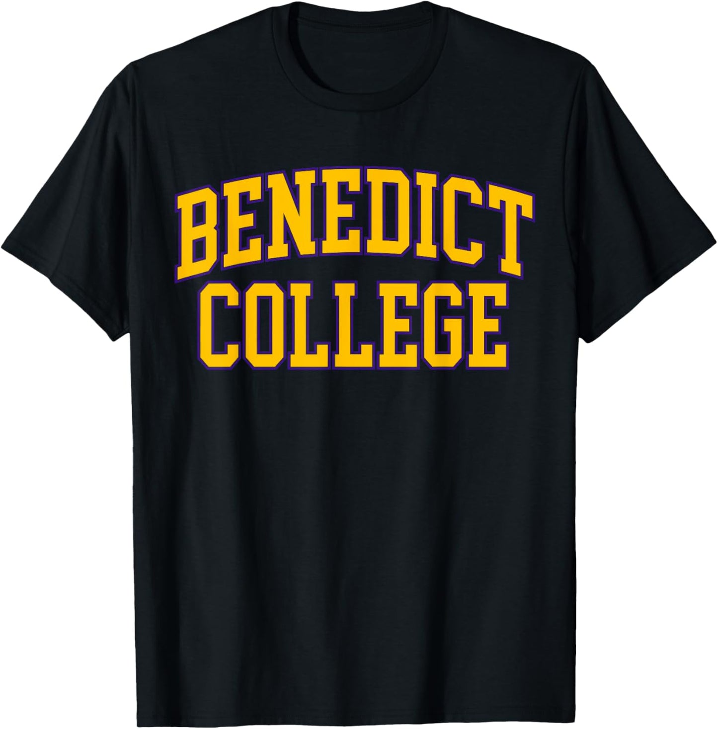 Benedict Vintage College Retro Men Women T-Shirt - T-Shirt | Black