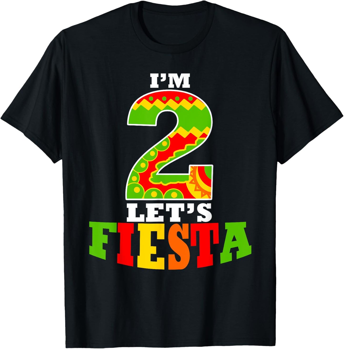 I'm Dos Taco Twosday 2nd Birthday Gift Kids Boy Girl T-Shirt - T-Shirt | Black