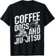 Coffee Dogs AND Jiu-Jitsu Coffee Dogs Jiu-Jitsu MMA Owner T-Shirt - T-Shirt | Black
