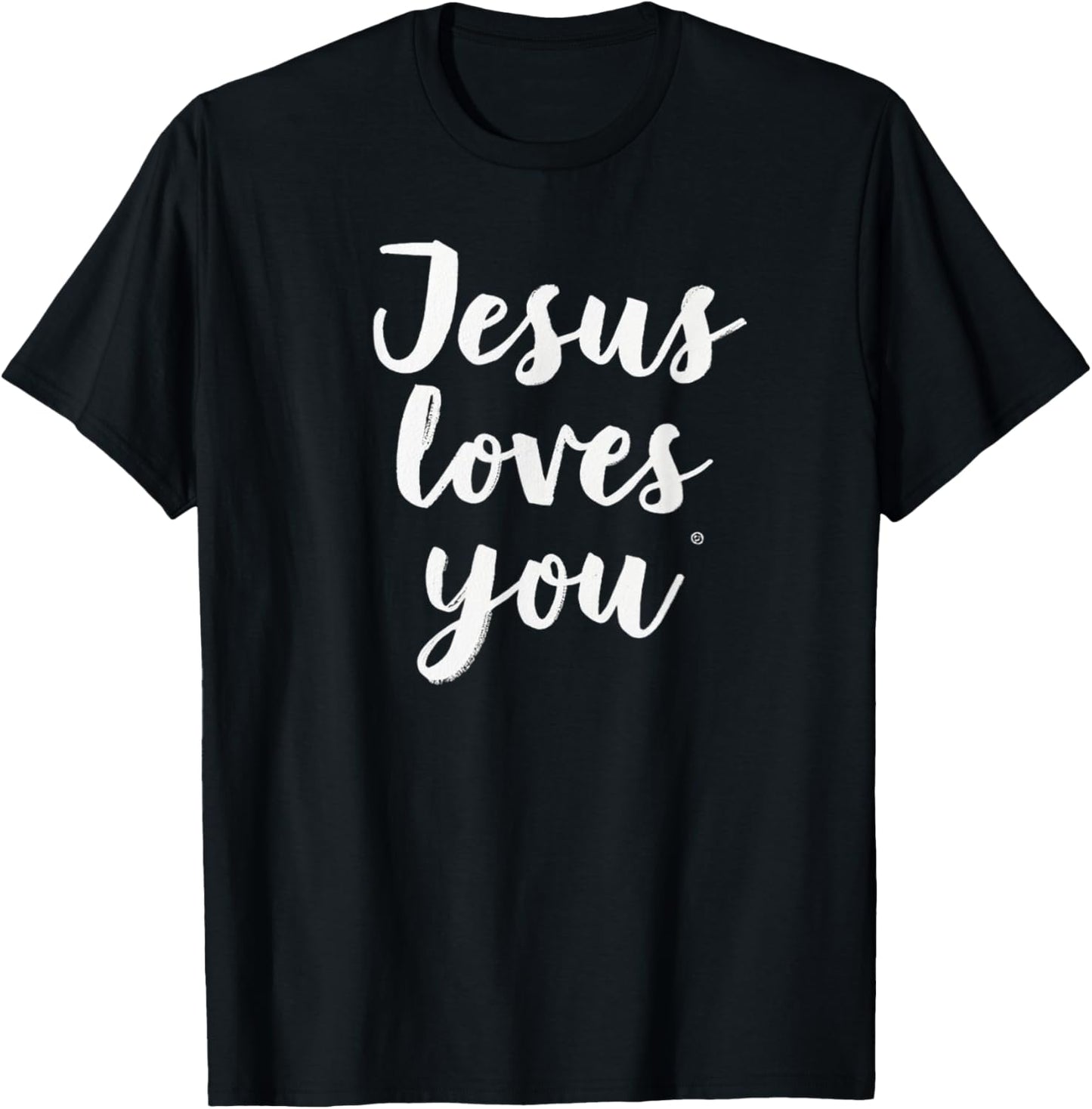 Jesus Loves You T-Shirt - T-Shirt | Black