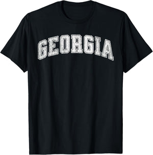 Georgia vintage city T-Shirt - T-Shirt | Black