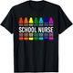 School Nurse Appreciation Nursing Nurse Day & Nurse Week T-Shirt - T-Shirt | Black