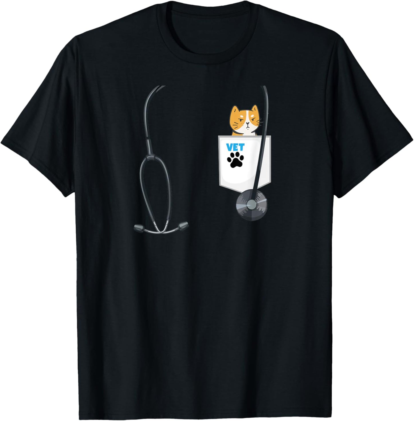 Veterinarian Costume for Boys Career Day Outfit For Girls T-Shirt - T-Shirt | Black