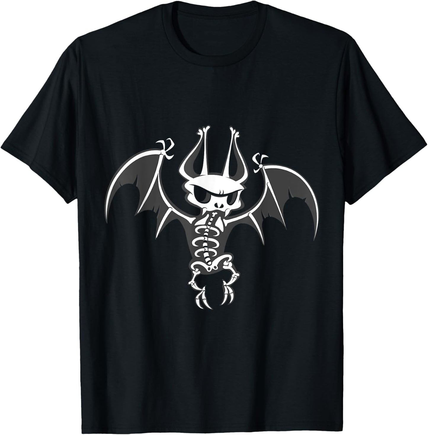 VampireFreaks Skeleton Bat - Batty Bones T-Shirt - T-Shirt | Black