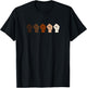 Resist Fist Multi Skin Tone T-Shirt - T-Shirt | Black