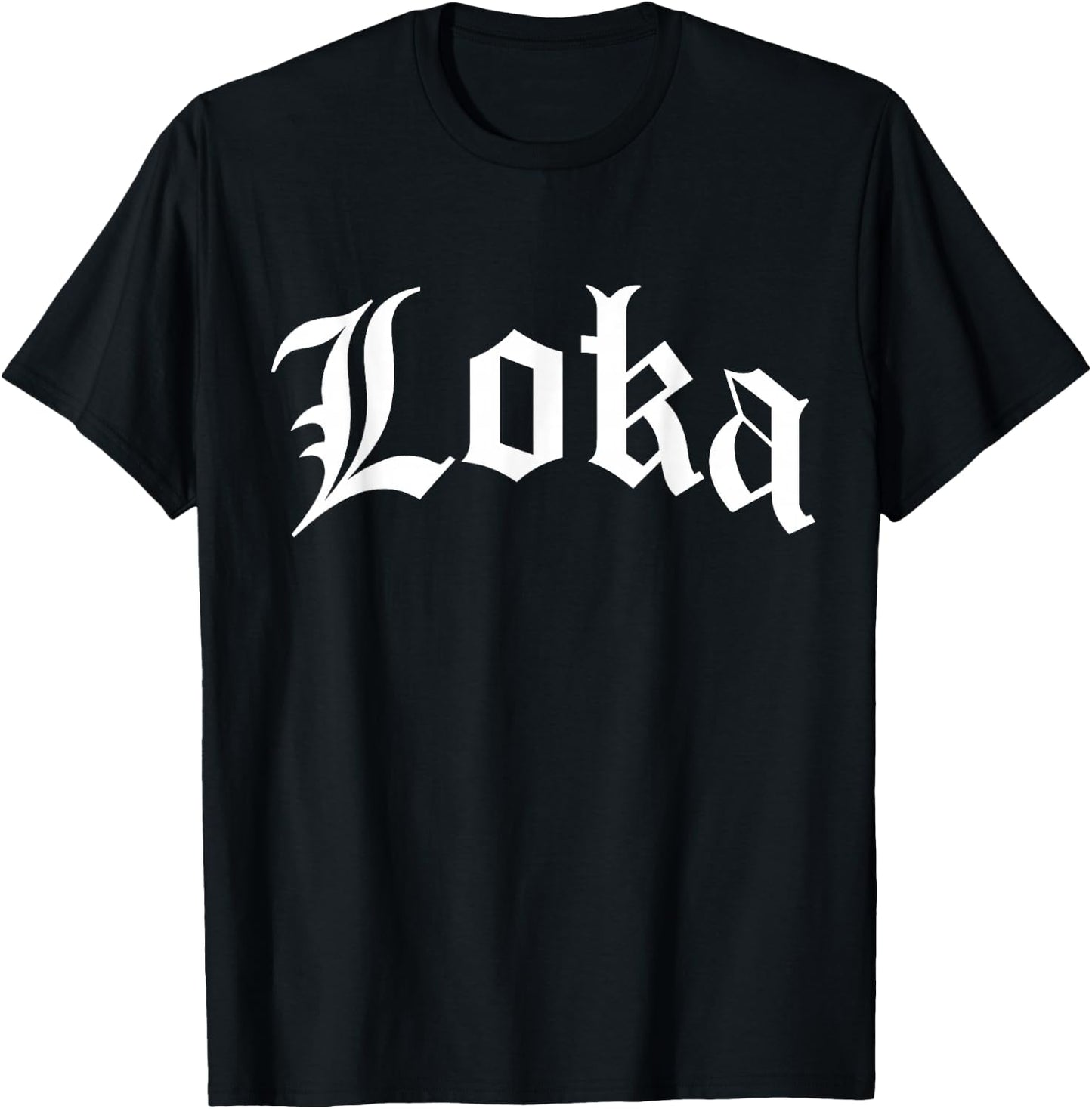Loka Chola Chicana Mexican American Pride Hispanic Latino T-Shirt - T-Shirt | Black