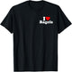 I Love Bagels I Heart Bagels T-Shirt - T-Shirt | Black