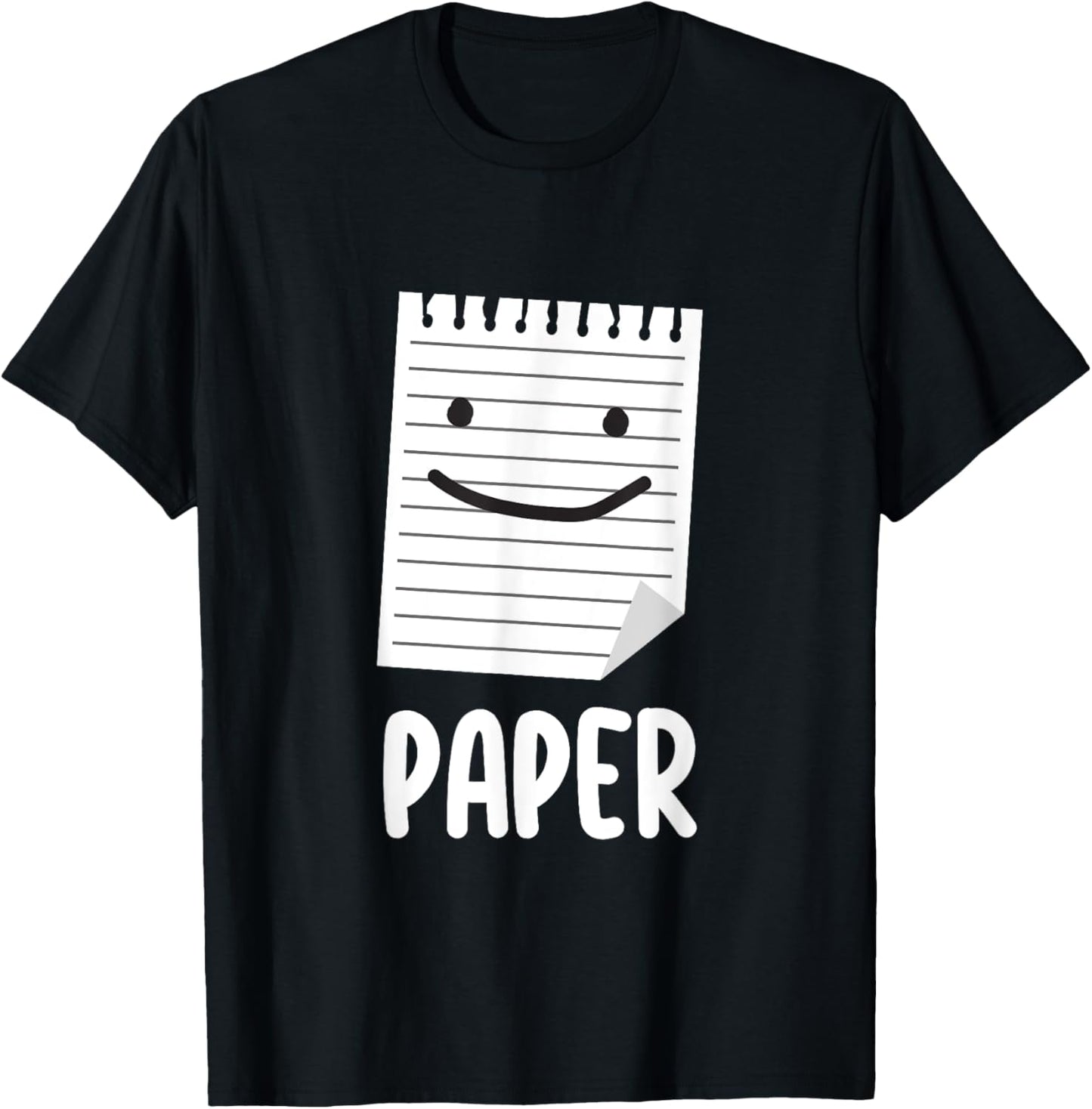 Funny Matching Shirt Rock Paper Scissors Costume Adult Kids T-Shirt - T-Shirt | Black