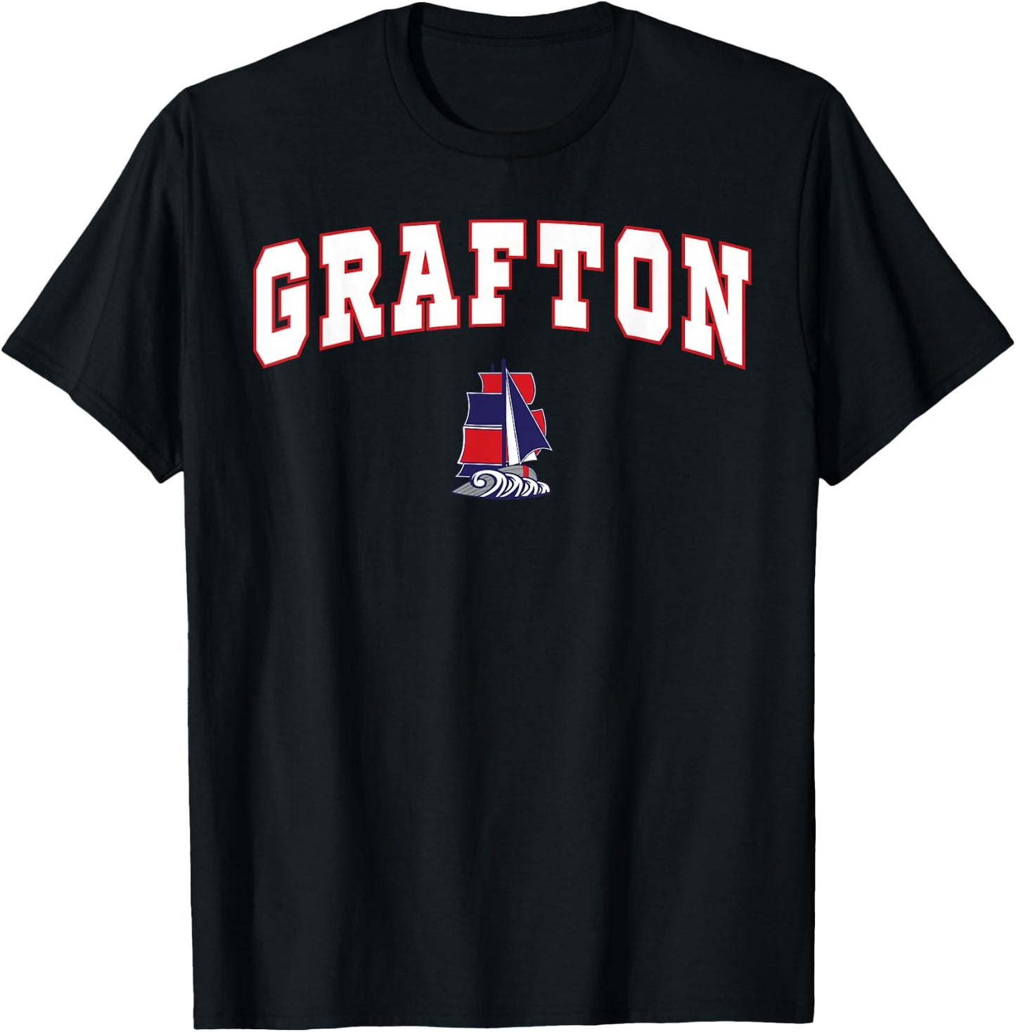 Grafton High School Clippers T-Shirt - T-Shirt | Black