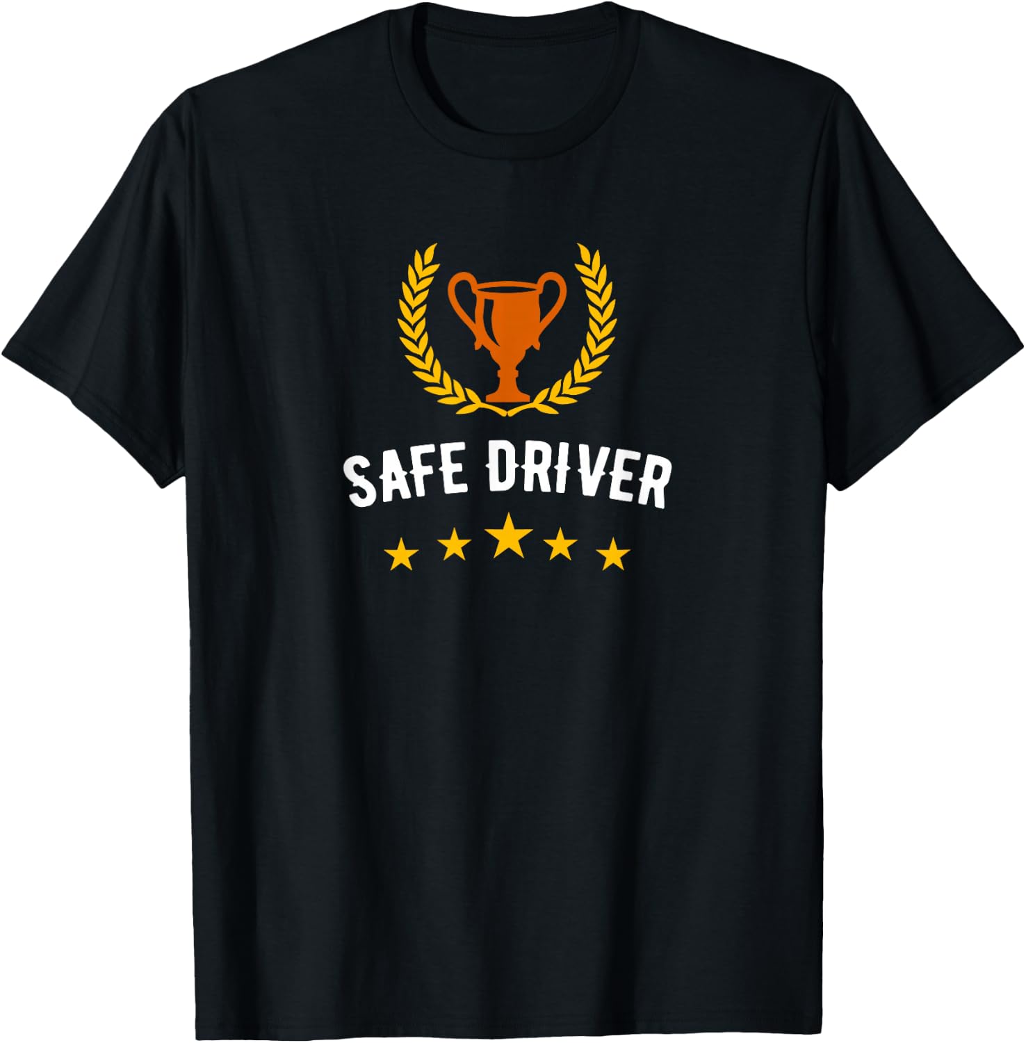 Safe Driver Award T-Shirt - T-Shirt | Black