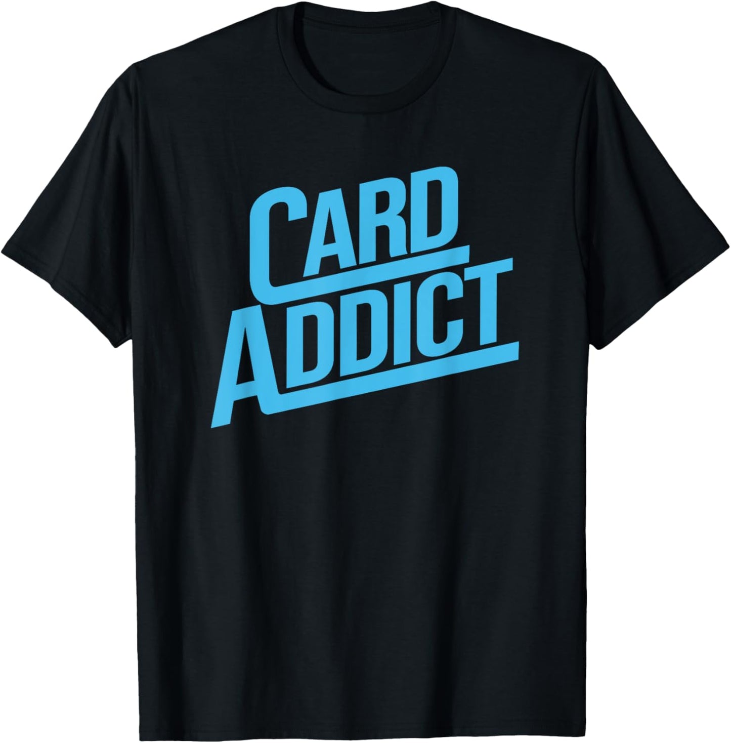 Card Addict Funny Baseball Card Collector Trading Cards T-Shirt - T-Shirt | Black