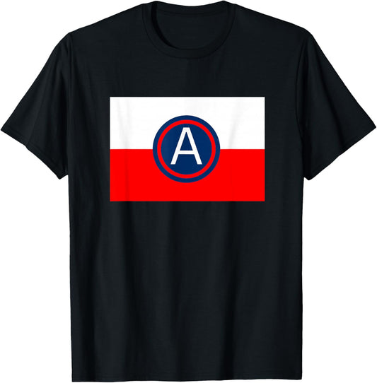 Third Army Flag Shirt Patton WW2 Military Flag T-Shirt - T-Shirt | Black