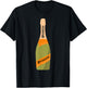 Prosecco Princess Thanksgiving Christmas Costume Gift T-Shirt - T-Shirt | Black
