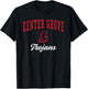Center Grove High School Trojans C7 T-Shirt - T-Shirt | Black