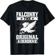 Falconry The Original Airborne Falconry T-Shirt - T-Shirt | Black