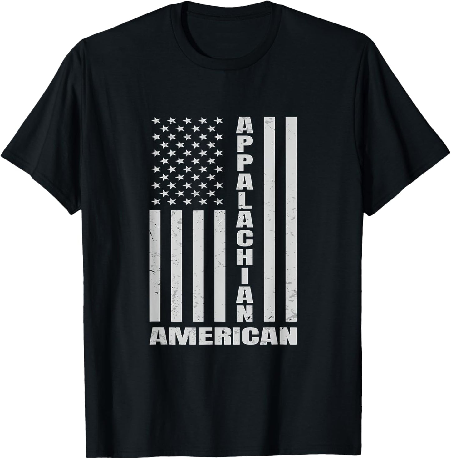 Appalachian American Appalachia T-Shirt - T-Shirt | Black