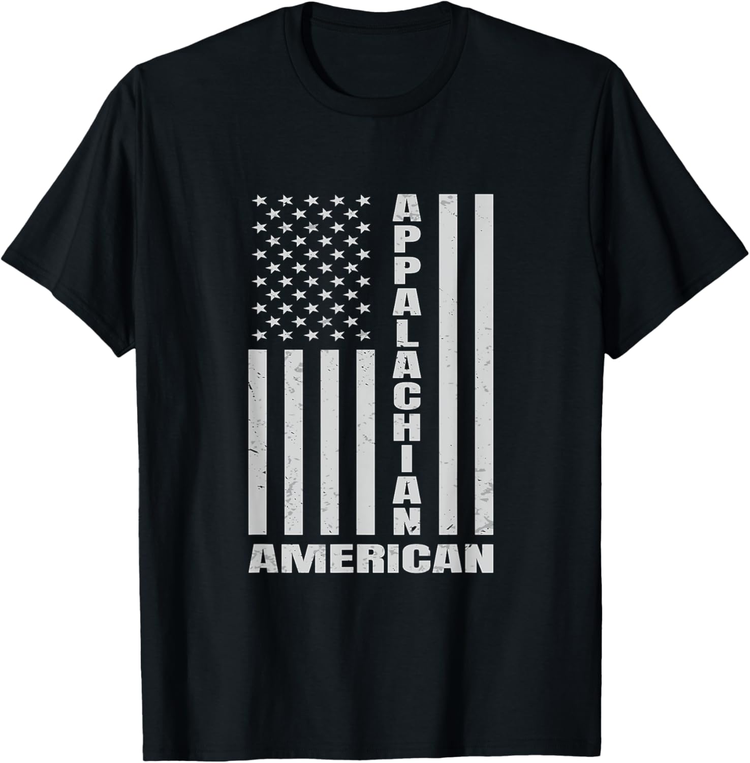 Appalachian American Appalachia T-Shirt - T-Shirt | Black