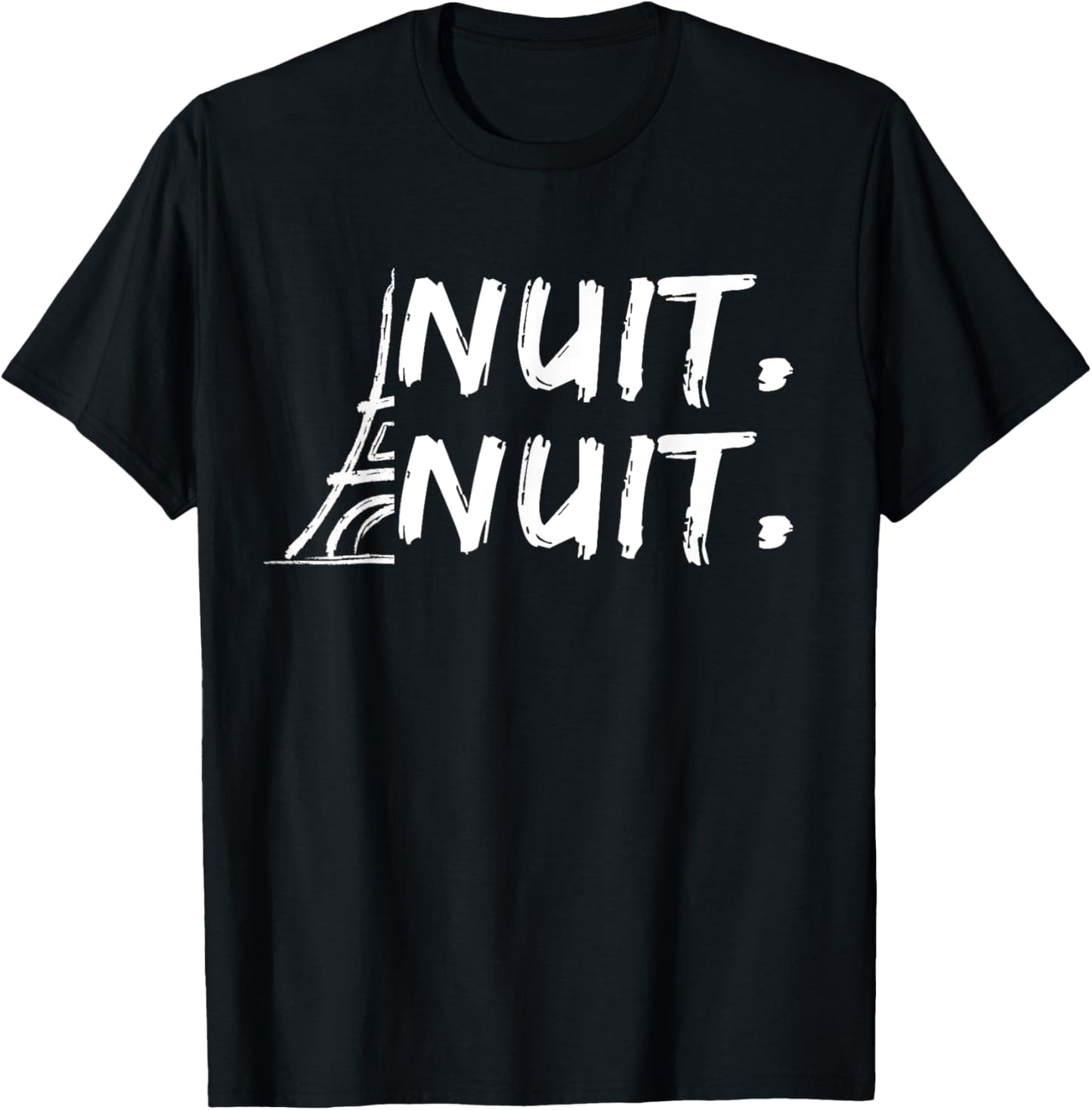 Nuit Nuit Shirt Lover Basketball T-Shirt - T-Shirt | Black