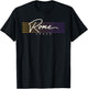 Nostalgic Retro Style Rome T-Shirt - T-Shirt | Black