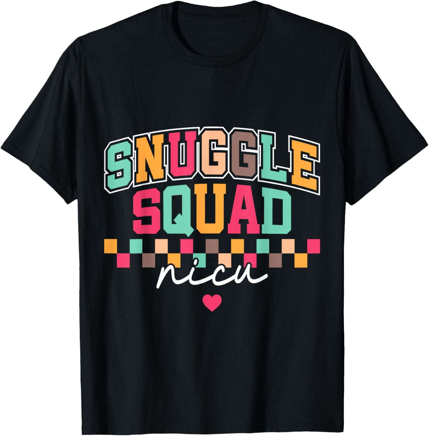 Snuggle Squad NICU T-Shirt - T-Shirt | Black