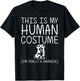 Havanese Easy Halloween Human Costume Dog Pup Puppy DIY Gift T-Shirt - T-Shirt | Black