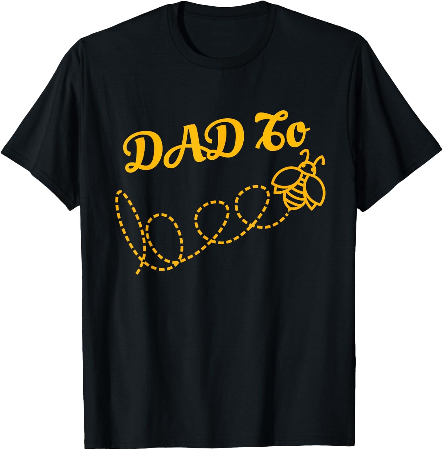 Dad to Bee Pregnant Honeybee Bee Keeping Bee Keeper T-Shirt - T-Shirt | Black