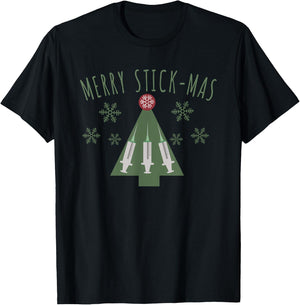 Phlebotomist Christmas Phlebotomy Xmas Tree Nurse Holiday T-Shirt - T-Shirt | Black