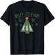 Phlebotomist Christmas Phlebotomy Xmas Tree Nurse Holiday T-Shirt - T-Shirt | Black