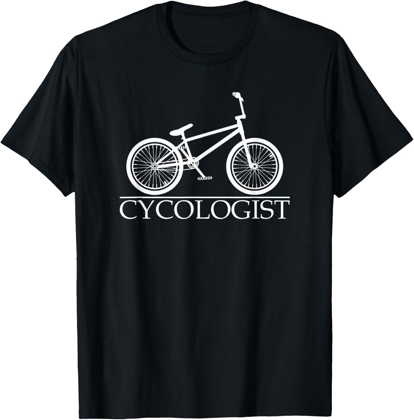 Cycologist BMX Bike Riding T-Shirt - T-Shirt | Black