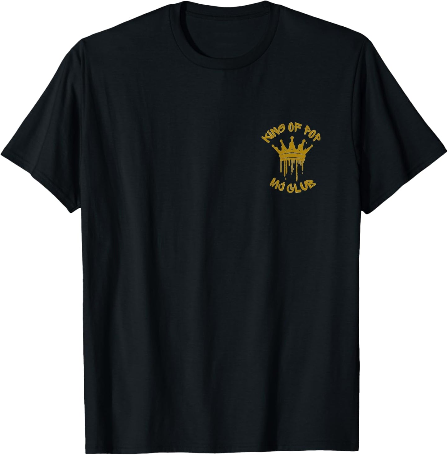 MJ-011_MJ Club_Back Print T-Shirt - T-Shirt | Black