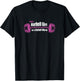 Barbell Girl Strength Training - Funny Workout T-Shirt - T-Shirt | Black