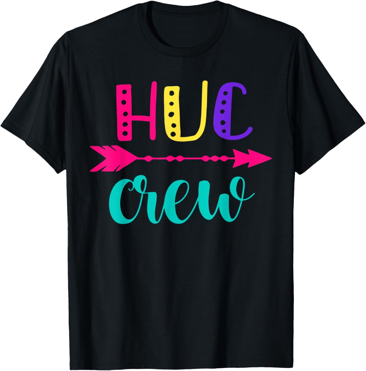 HUC Crew Health Unit Coordinator Student Healthcare Unit T-Shirt - T-Shirt | Black