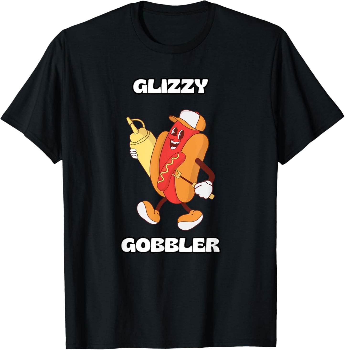 Glizzy Gobbler T-Shirt - T-Shirt | Black