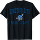 Junction City High School Blue Jays C1 T-Shirt - T-Shirt | Black