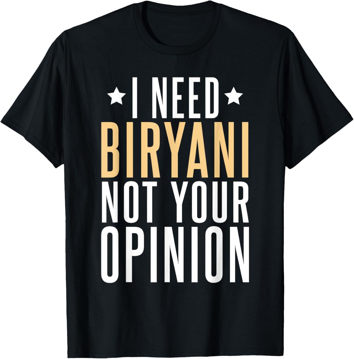 Chicken Biryani Masala Indian Desi Food Funny Biryani T-Shirt - T-Shirt | Black