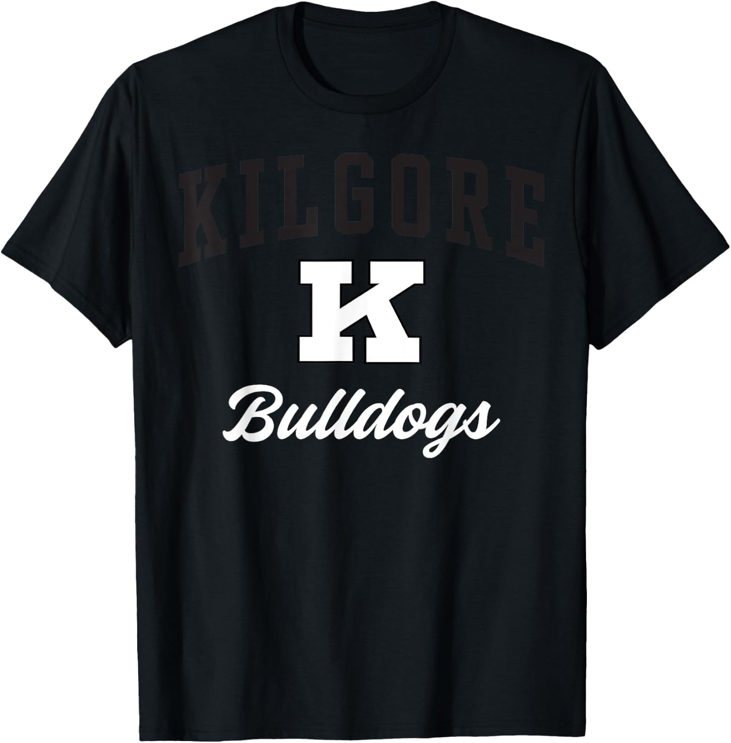 Kilgore High School Bulldogs C3 T-Shirt - T-Shirt | Black