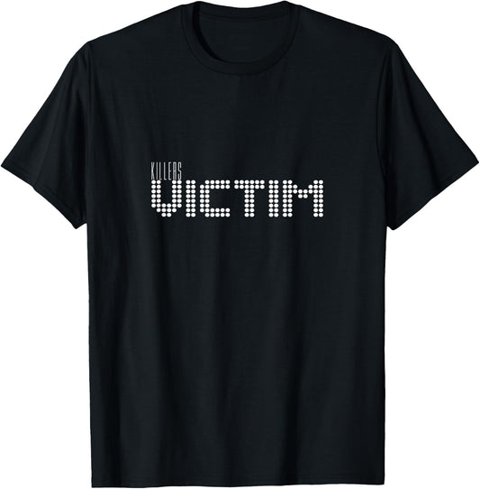 Little Box Of Lyrics The Killers Victims T-Shirt - T-Shirt | Black